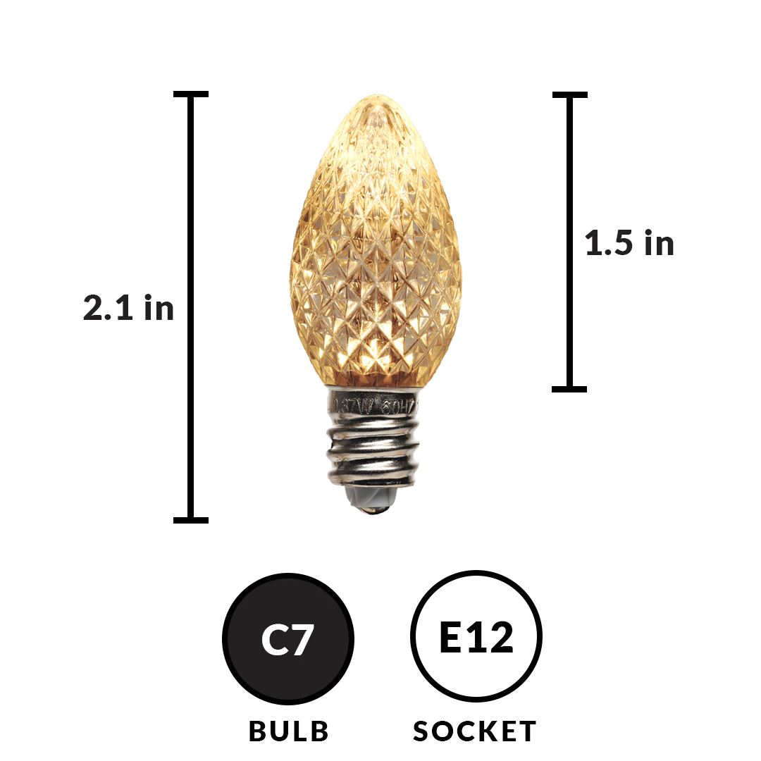 C7 Bulbs (Pack of 25)