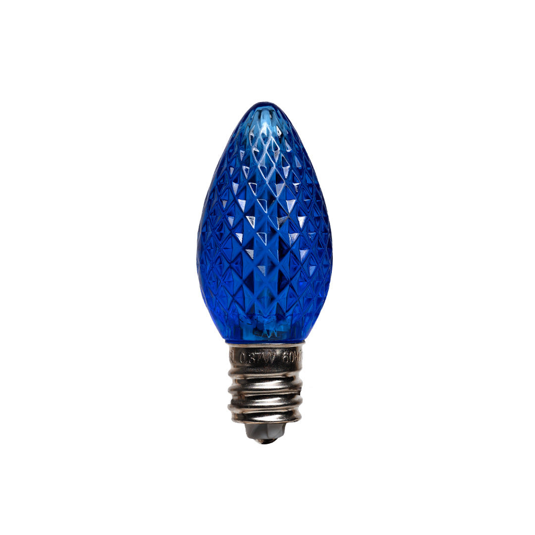 C7 Faceted Bulb