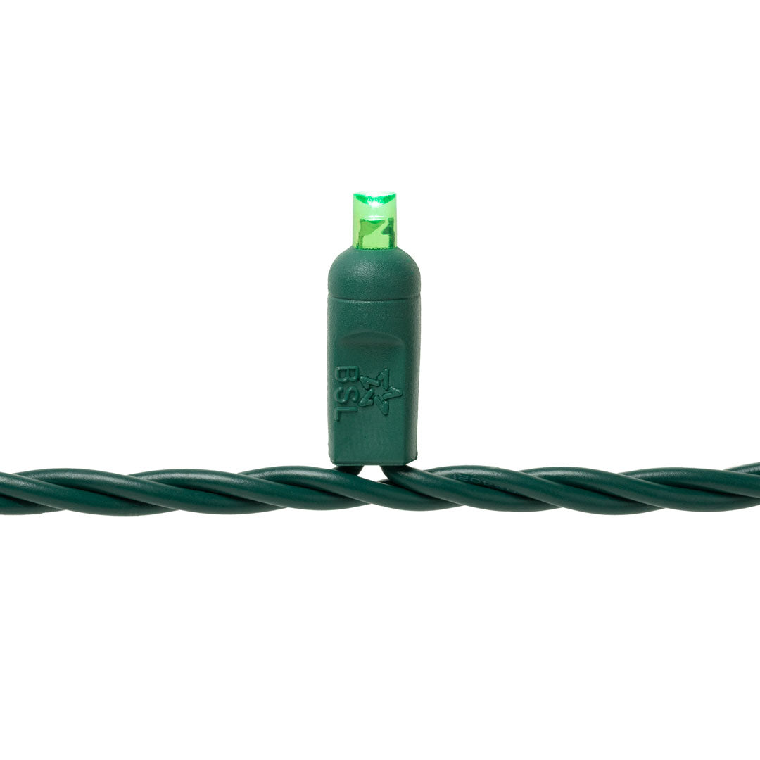 Steady Mini-Lights (Green Wire) - Coaxial Plug