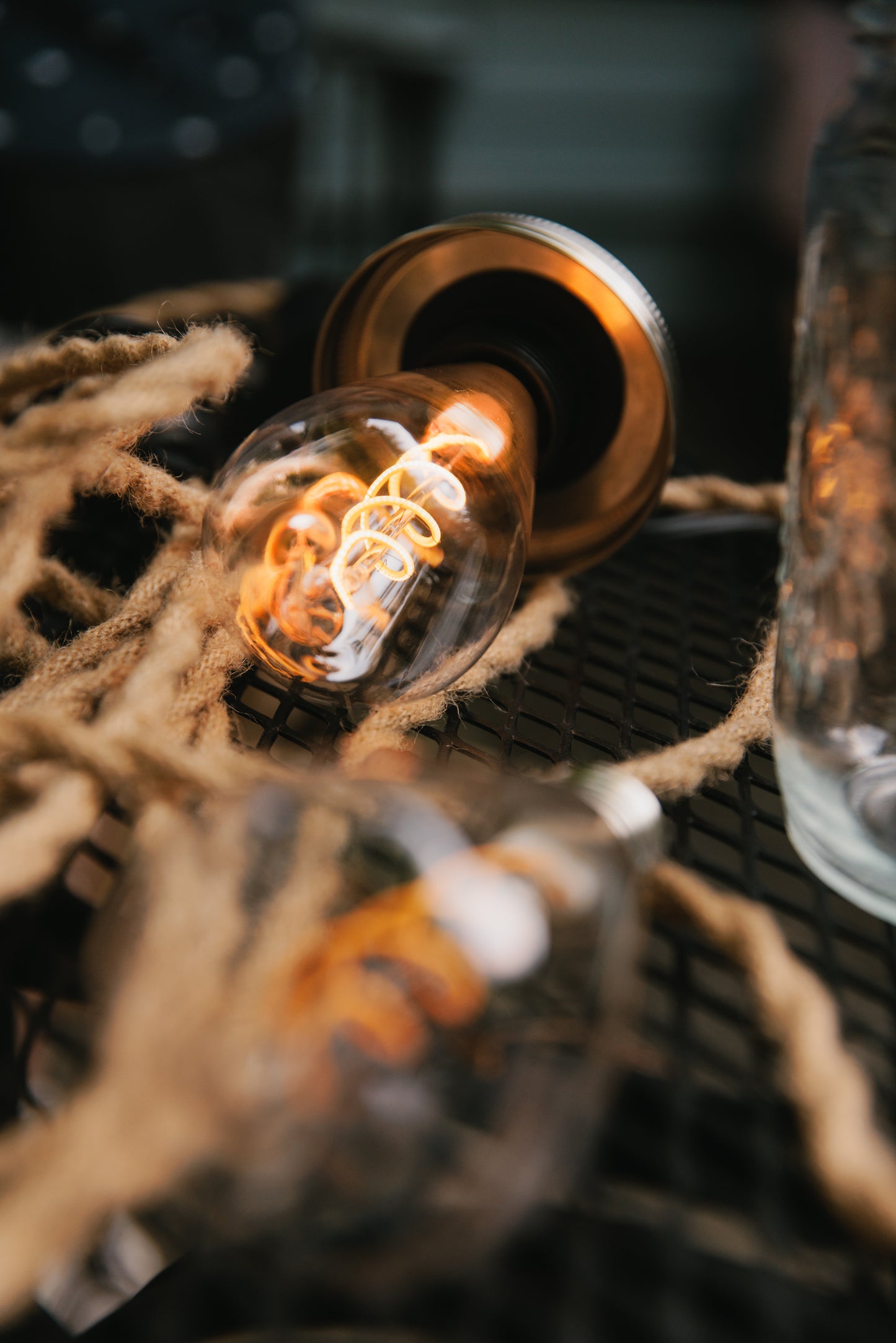 ST64 Spiral Filament Bulb (5v Warm White)