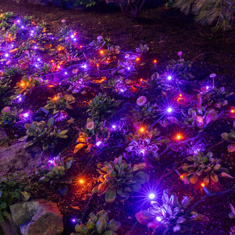 Here's How to Use Christmas Lights to Decorate for Halloween