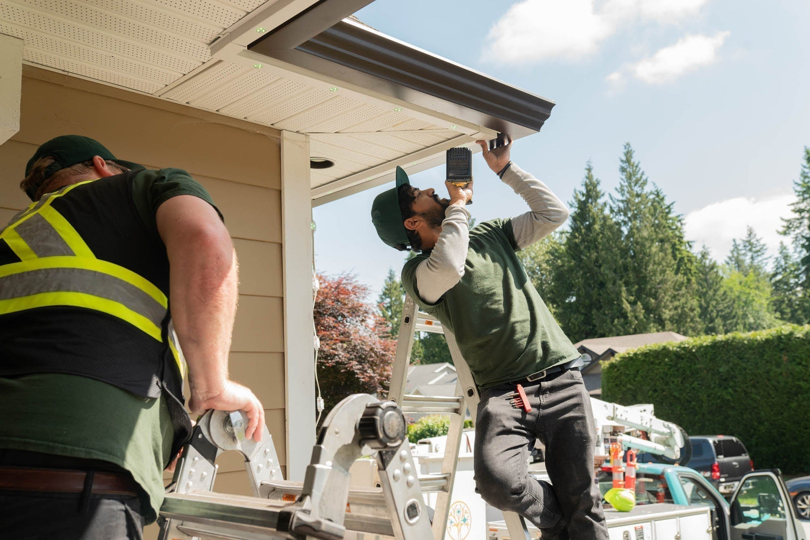 Holiday Light Installers with Chromaglow Pro