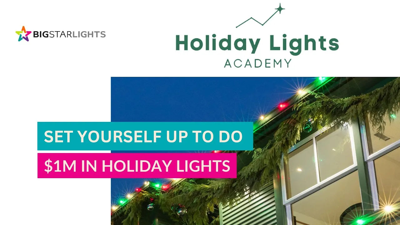 Set Your Holiday Light Business Up to Hit $1 Million
