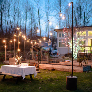 String Light Posts