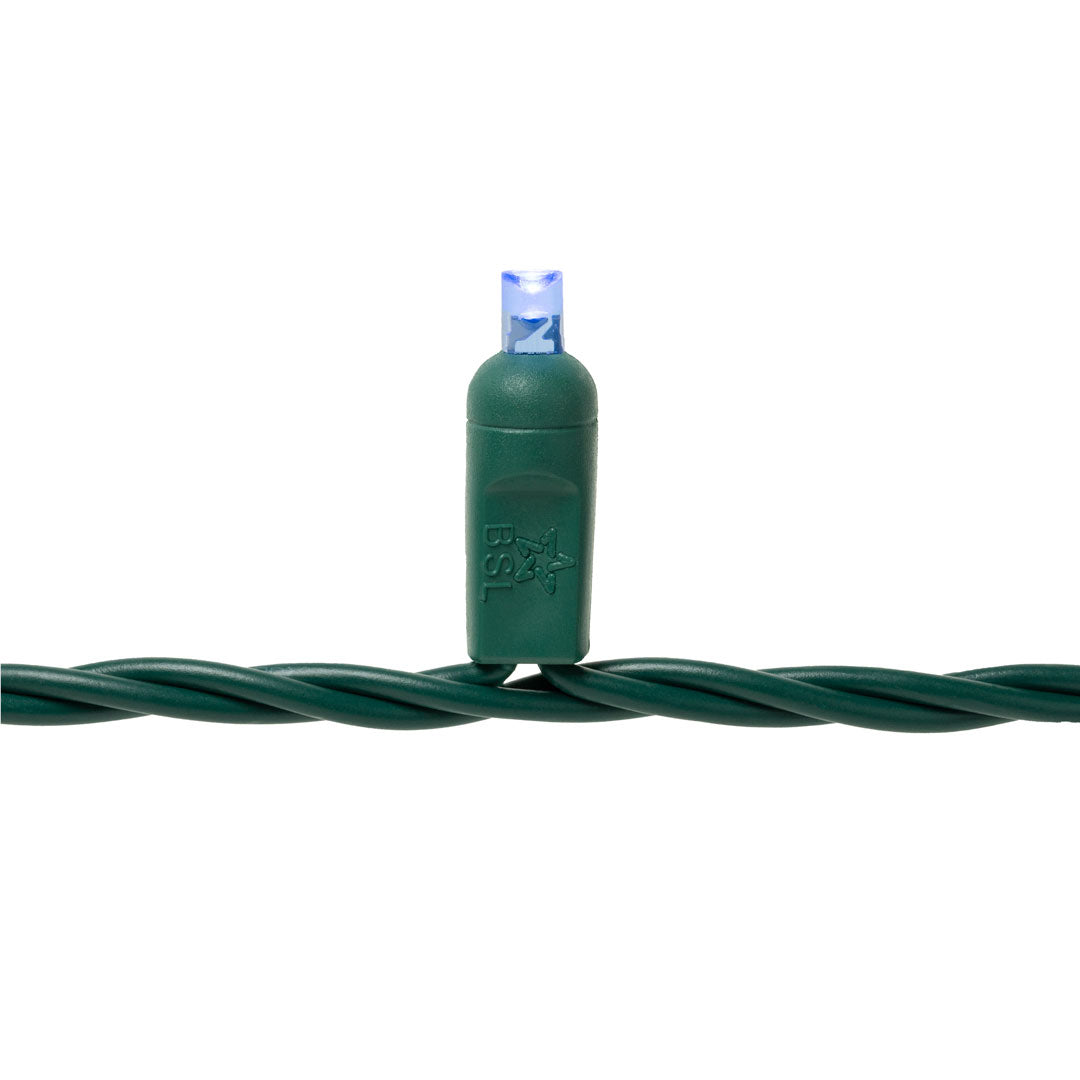 Steady Mini Lights - Green Wire (25 ft)