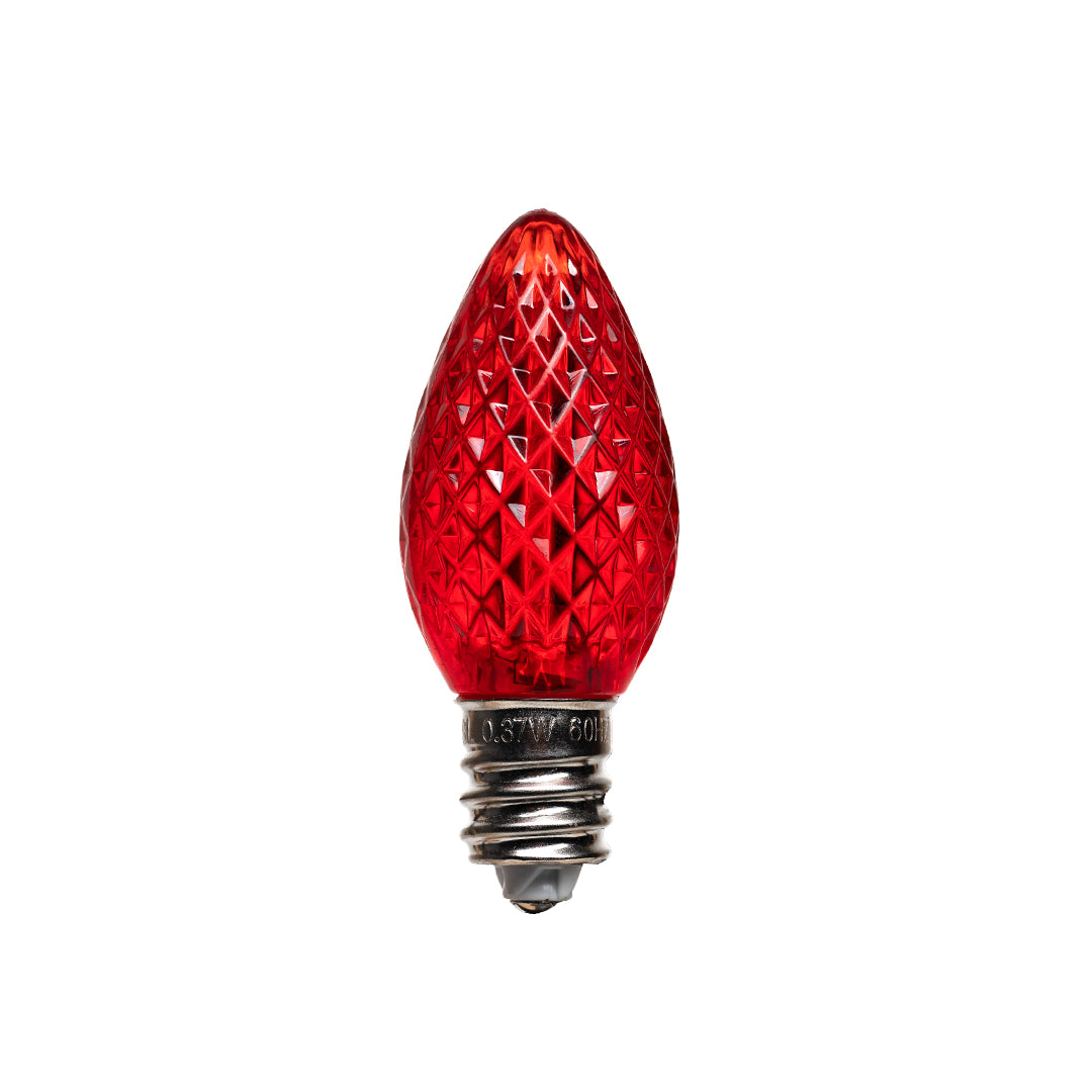 C7 Faceted Bulb