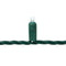 Steady Mini Lights - Green Wire (25 ft) Pure White