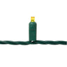 Steady Mini Lights - Green Wire - Standard Plug - Bulk