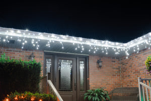 Icicle Lights - White Wire (7 ft)