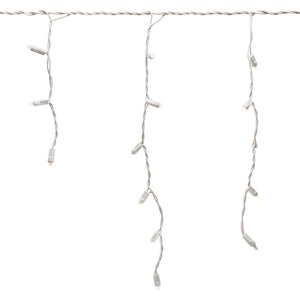 Icicle Lights - White Wire (7 ft)