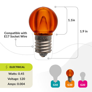 G30 Bulbs (25 pk)