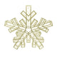 2D Snowflake Sculpture