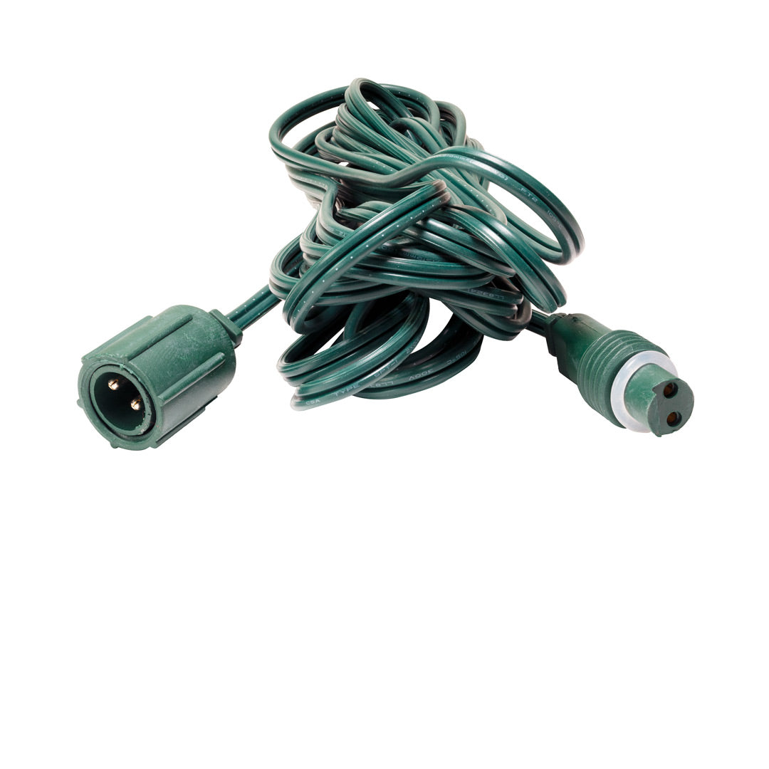 Coaxial Plug Extension Cord (Green)
