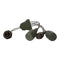 3-Tap Splitter Green
