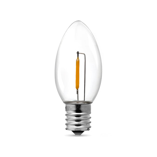 C9 Linear Filament Bulb (Warm-White)